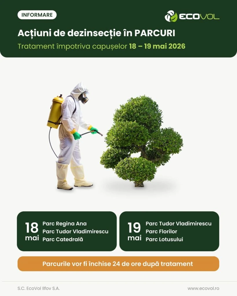 Acțiunea de dezinsecție împotriva căpușelor și țânțarilor