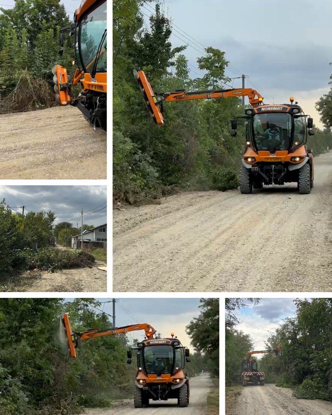 Pe strada Cumpenei, de-a lungul căii ferate, echipele noastre au desfășurat o acțiune de curățare a vegetației și igienizare a spațiilor verzi.